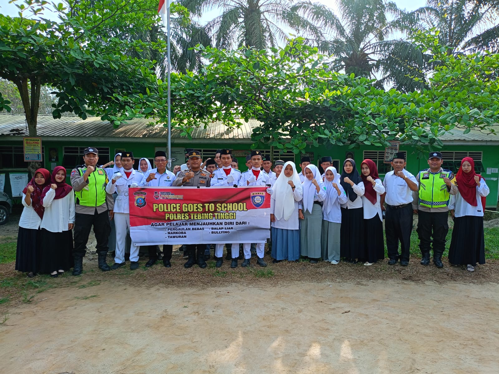 Police Goes to School, Polres Tebing Tinggi Ajak Pelajar Sadar Hukum