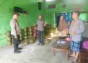 Polsek Padang Hilir Sambang ke Pangkalan Gas di Kelurahan Satria