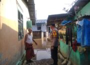Cek Banjir, Polsek Rambutan Polres Tebing Tinggi Turun di Beberapa Lokasi