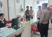 Sat Binmas Polres Tebing Tinggi Sambangi Bank Sinar Mas Guna Tingkatkan Keamanan