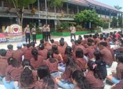 Polres Tebing Tinggi Sosialisasi Penerimaan Polri di SMA Katolik Cinta Kasih