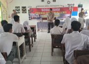 Sat Binmas Polres Tebing Tinggi Sosialisasi Penerimaan Polri di SMA N 1 Paya Lombang