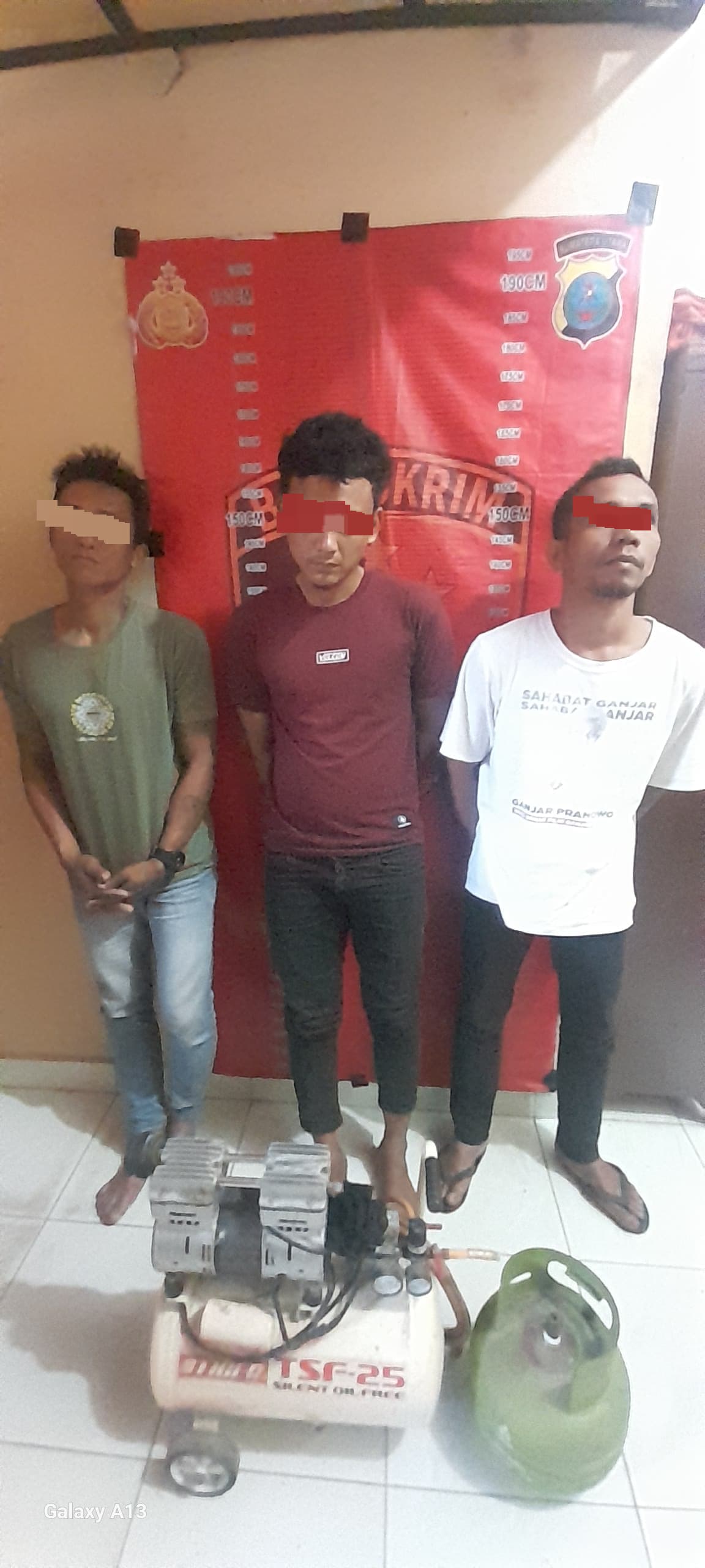 Polsek Dolok Masihul Ringkus 2 Pelaku dan 1 Penadah Pencurian