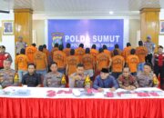 Disaksikan MUI, 70 Kasus Narkoba Diungkap Kapolres Tebing Tinggi Dalam Konferensi Pers