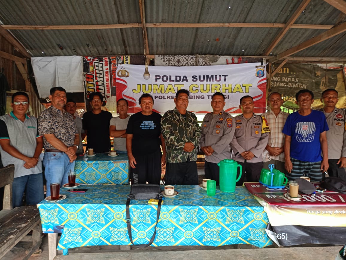 Polsek Dolok Merawan Jum'at Curhat Guna Pererat Komunikasi Dengan Masyarakat