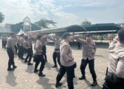 Tingkatkan Kesiapan Personel, Polres Tebing Tinggi Lakukan Latihan Dalmas