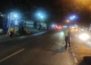 Patroli Blue Light Polsek Padang Hulu Susuri Jalanan Guna Cegah Tindak Kejahatan