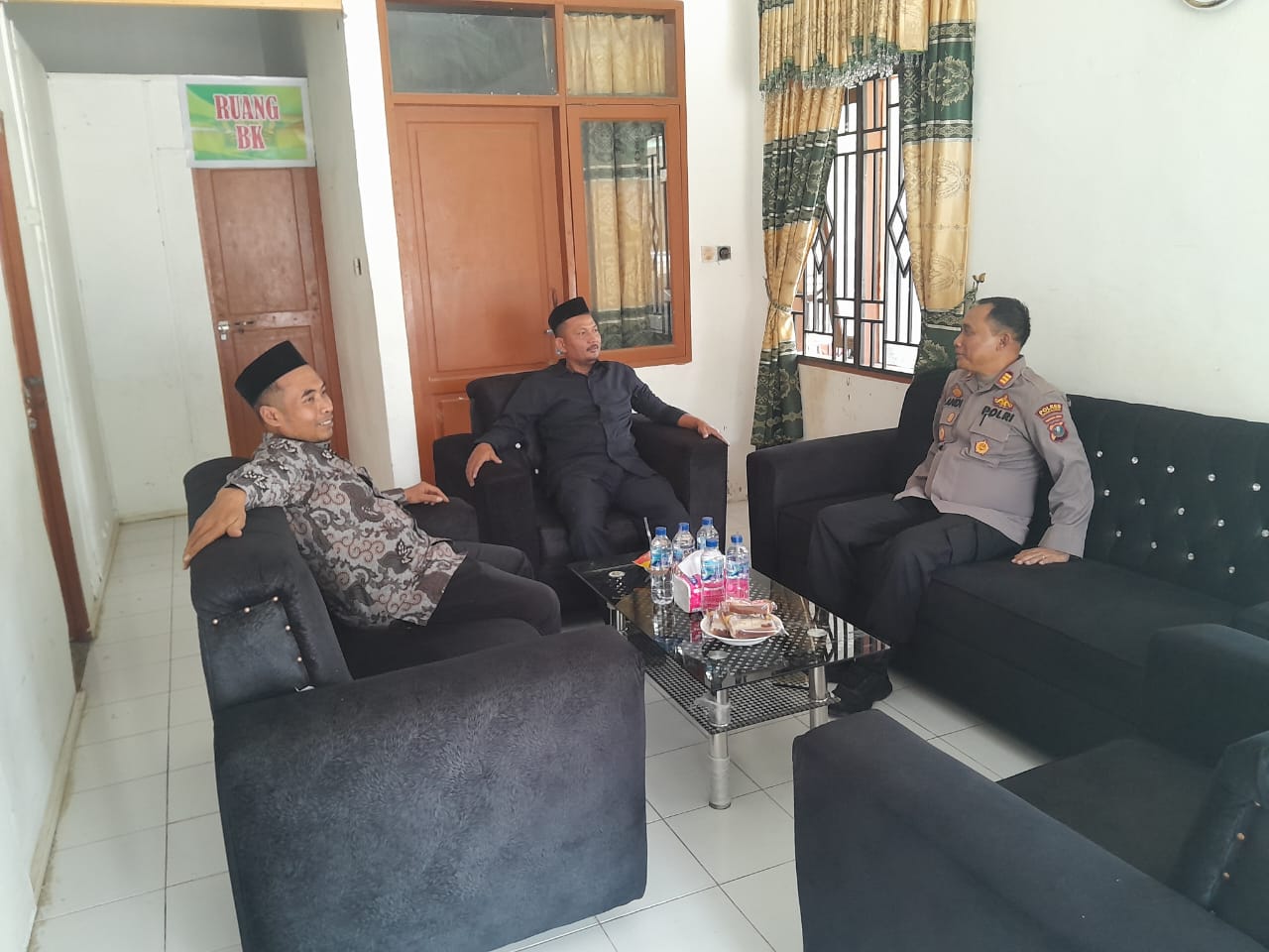 Sambut Ramadan, Polsek Firdaus Kunjungi Ponpes Darul Mukhlishin