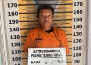 Pengedar Sabu Asal Tembung Diringkus Sat Resnarkoba Polres Tebing Tinggi