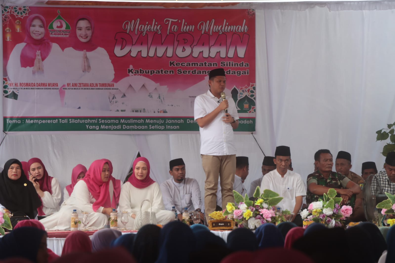 Wabup Sergai Ajak Umat Perkuat Keimanan dalam Peringatan Isra Miraj di Silinda