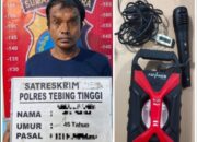 Kamar Kos Dibongkar, Korban Lapor Polisi dan Pelaku Diciduk Polres Tebing Tinggi