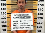 Satres Narkoba Polres Tebing Tinggi Ciduk Residivis Narkoba Dari Dalam Rumah