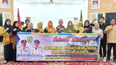 Pemkab Sergai Konsolidasi Pengembangan Budaya dan Pariwisata, Bupati Darma Wijaya “Kekayaan Budaya adalah Modal Pembangunan”
