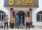 Polsek Tebing Tinggi Pengamanan Gereja, Pastikan Ibadah Berjalan Lancar