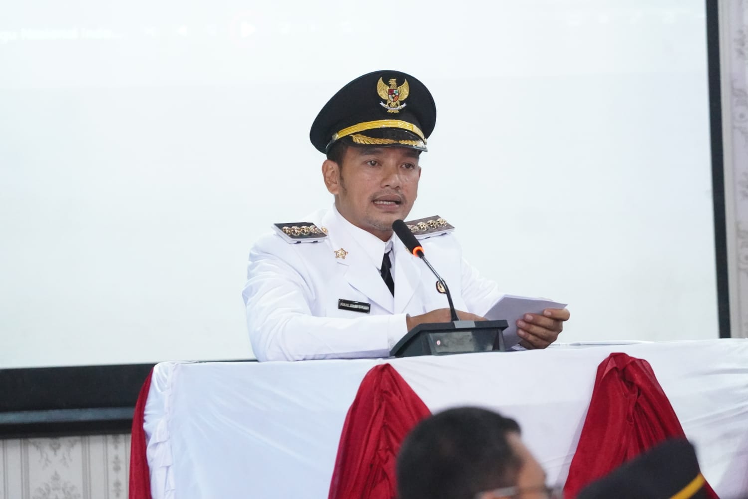 Sertijab Digelar, Wali Kota Iman Irdian Saragih Komitmen Wujudkan Visi dan Misi Selama Kampanye