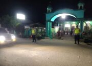 Polsek Sipispis Patroli dan Monitoring Sholat Tarawih di Masjid Wahyu Al Jihad