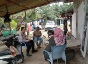 Disambangi Polsek Tebing Tinggi, Warga Desa Paya Bagas Mendapat Pesan Kamtibmas