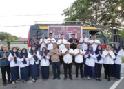 Polres Sergai Tebar Takjil, Ingatkan Keselamatan Berkendara