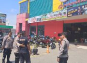 Polres Tebing Tinggi Publik Address di Irian Supermarket, dan Sampaikan Himbauan Kamtibmas