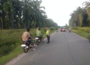 Polsek Sipispis Adakan Patroli Kamtibmas Menjelang Berbuka Puasa