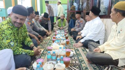 Di Masjid Jalan Karya, Wakapolres Tebing Tinggi Ikuti Safari Ramadhan dan Buka Puasa Bersama