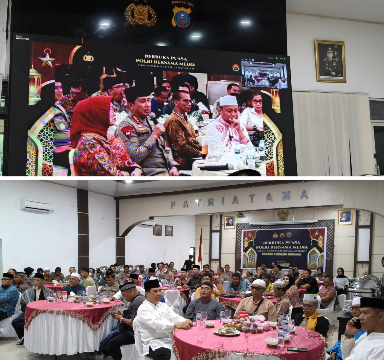 Polres Sergai Eratkan Sinergi, Berbagi Berkah Ramadan Bersama Media dan Anak Yatim