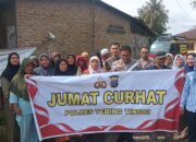 Jalin Komunikasi Dengan Masyarakat, Polres Tebing Tinggi Adakan Jumat Curhat di Jalan Karya