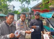 Polres Tebing Tinggi Sosialisasi Hot Line Mudik Polri 110, Bagikan Brosur ke Masyarakat