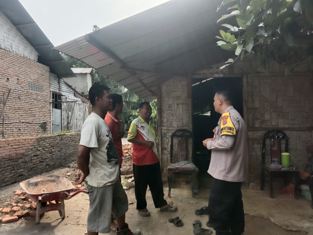 Polsek Tebing Tinggi Imbau Warga Agar Waspada Saat Mudik