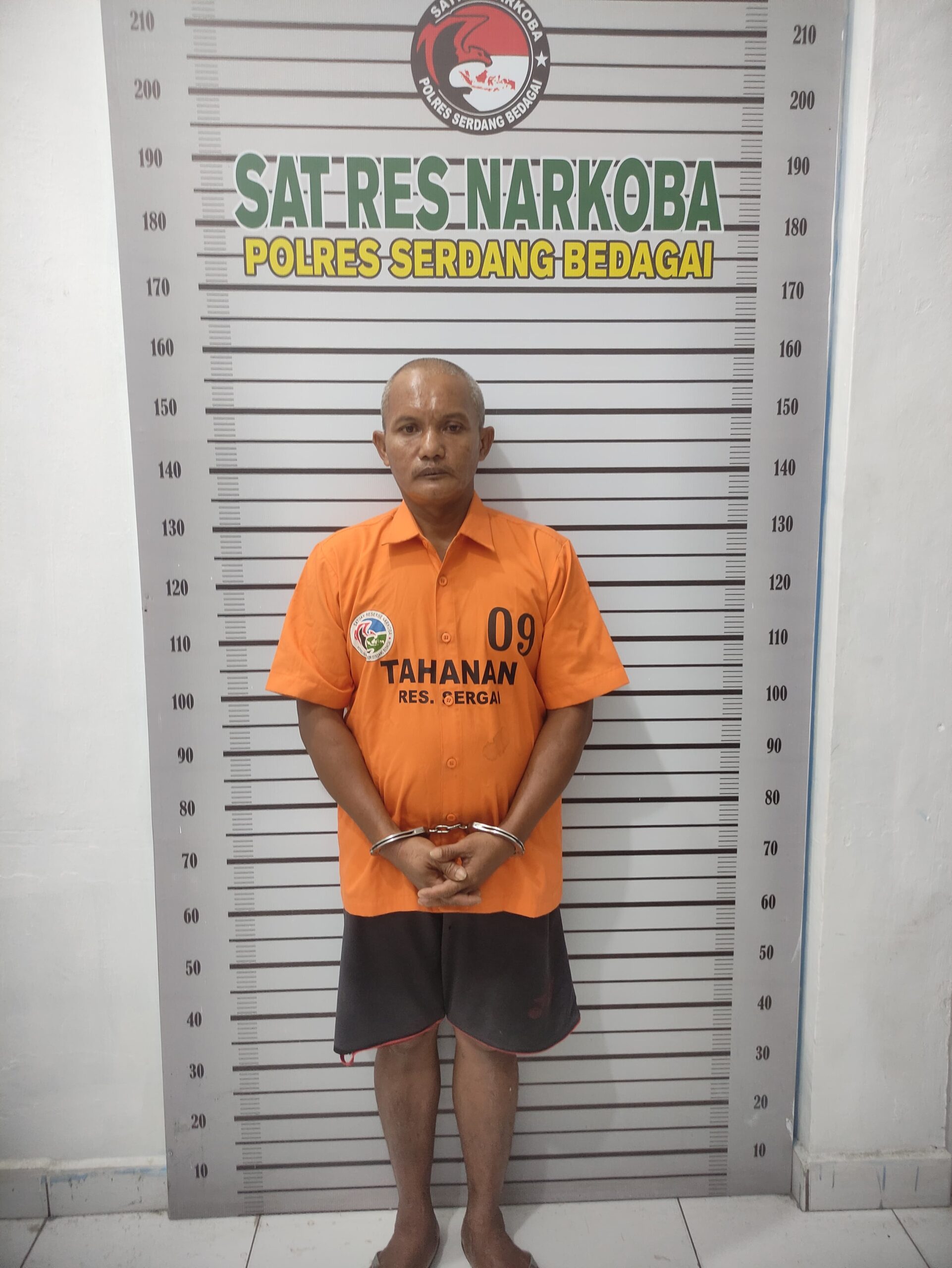 Grebek Sarang Narkoba, Polres Sergai Tangkap Pengedar Sabu Resahkan Warga