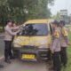 Jelang Mudik Lebaran, Polsek Padang Hulu Polres Tebing Tinggi Sosialisasi Hotline Mudik Polri 110