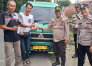 H-8 Idul Fitri 1446 H, Polres Tebing Tinggi Sosialisasikan Hotline Mudik Polri 110