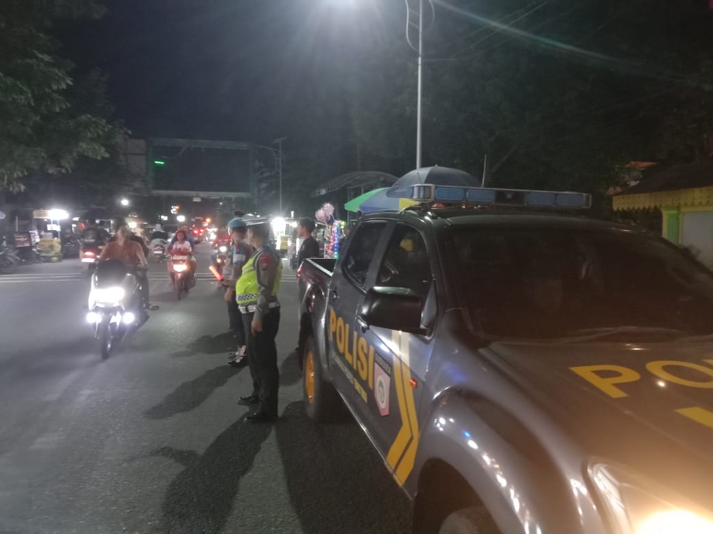 Polres Tebing Tinggi Tingkatkan Patroli Blue Light, Ciptakan Situasi Kondusif Selama Ramadhan