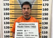 Pengedar Narkoba Ditangkap Polres Tebing Tinggi Beserta 3 Paket Sabu Miliknya