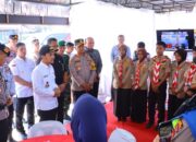 Bersama Walikota dan Forkopimda, Kapolres Tebing Tinggi Tinjau Kesiapan Pos PAM Ops Ketupat Toba 2025