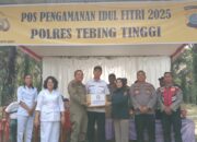 Dokkes Polres Tebing Tinggi Cek Kesehatan Personel Pos Pam Obyek Wisata Bartong