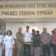 Dokkes Polres Tebing Tinggi Cek Kesehatan Personel Pos Pam Obyek Wisata Bartong