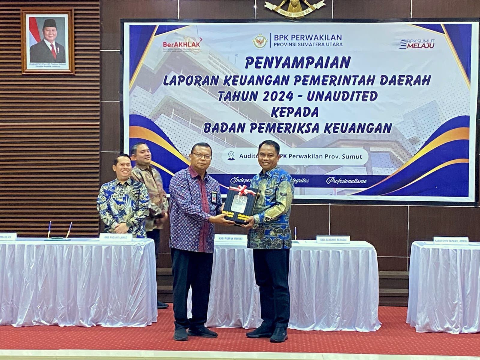 Bupati Sergai Serahkan LKPD 2024, Siap Kawal Transparansi Keuangan