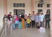 Kapolsek Firdaus Pimpin Bakti Sosial, Santuni Anak Yatim dan Bersihkan Masjid