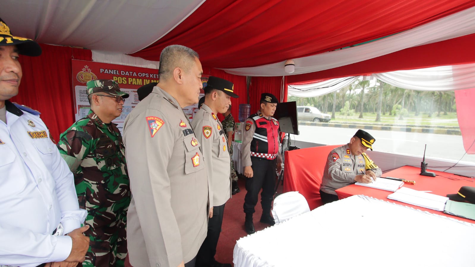 Kapolres Sergai Pastikan Pos Pam dan Pos Yan Siap Layani Pemudik Lebaran 2025