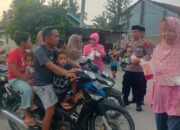Penghujung Ramadhan, Polsek Bandar Khalipah Bagi Takjil ke Masyarakat dan Pengendara