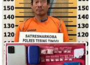 Gerebek Kamar Losmen, Sat Resnarkoba Polres Tebing Tinggi Ringkus Terduga Pengedar Sabu
