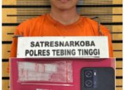 Pengedar Sabu Diringkus Sat Resnarkoba Polres Tebing Tinggi di Paya Mabar