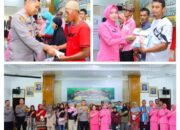 Polres Tebing Tinggi Menabur Kebaikan Dalam Gerakan Infaq Ramadhan Buat Warga Kurang Mampu
