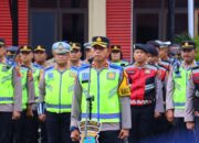 Polres Tebing Tinggi Gelar Apel Kesiapan Pengamanan Takbiran dan Sholat Ied 1446 H