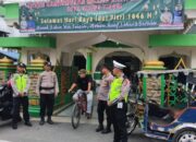 Polres Tebing Tinggi Jamin Keamanan Jamaah Selama Ibadah Sholat Idul Fitri