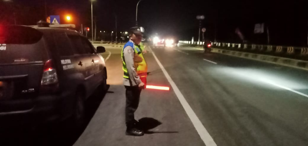 Patroli Blue Light Polsek Tebing Tinggi Guna Mencegah Kriminalitas dan Balapan Liar