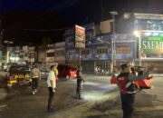 Polres Tebing Tinggi Patroli Blue Light, Ciptakan Keamanan di Tengah Malam