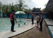 Liburan Nyaman dan Aman, Sat Samapta Polres Tebing Tinggi Patroli di Objek Wisata