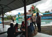Kunjungi Tempat Wisata, Sat Binmas Polres Tebing Tinggi Himbau Masyarakat